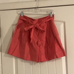 Banana republic high waisted tie shorts size 6